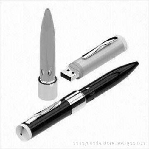 Pen USB Drive with 256MB to 8GB Capacity, 10-year Data Retention, Supports Plug-and-Play Function